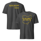 Ohio State lose shirt in dark heather grey