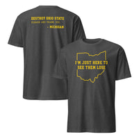 Ohio State lose shirt in dark heather grey