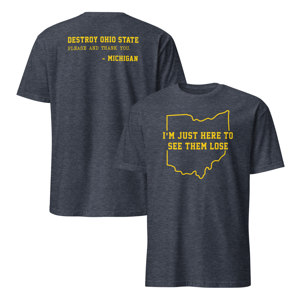 Ohio State lose shirt in heather navy