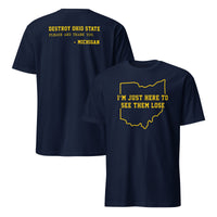 Ohio State lose shirt in navy