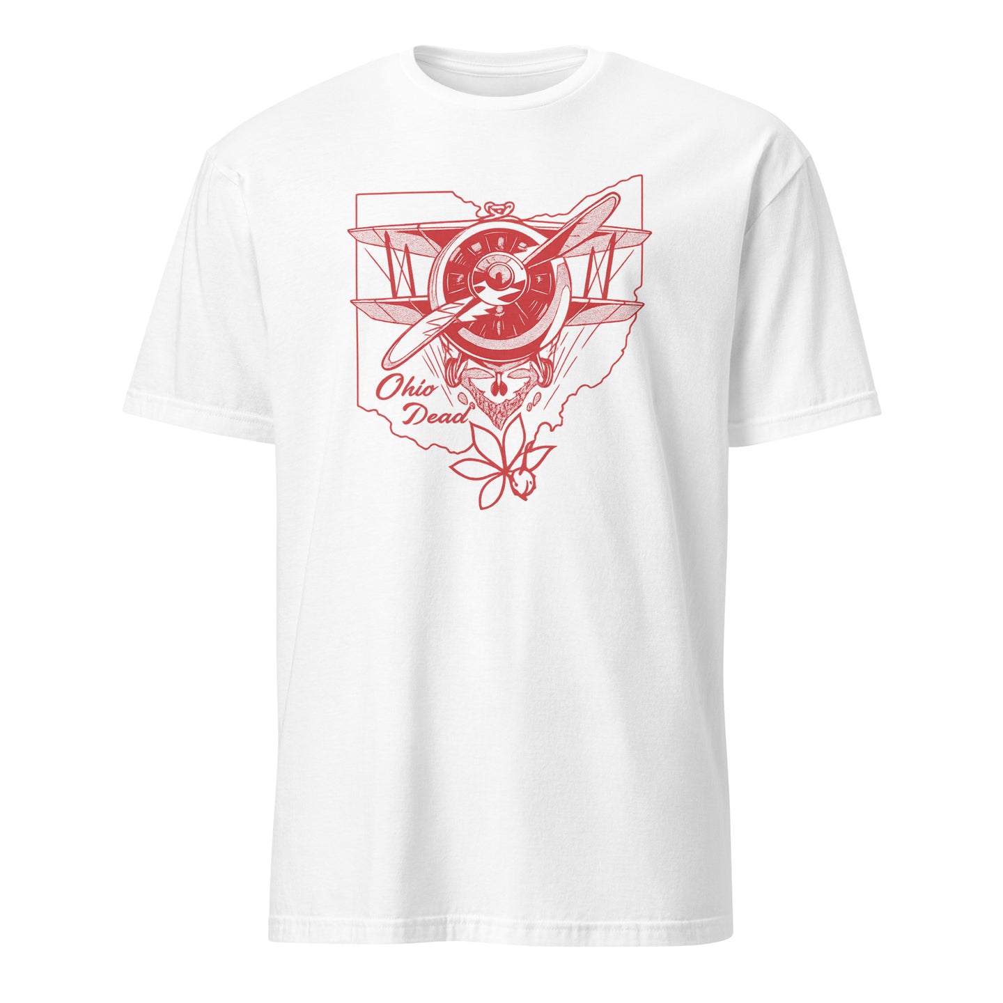 Ohio United States of Dead 2025 T-Shirt in White by Cuccico