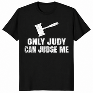 Only Judy can judge me shirt black