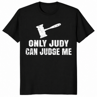 Only Judy can judge me shirt black
