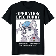Operation Epic Furry T-Shirt – Funny Meme | Epic Furry Gift | Cuccico
