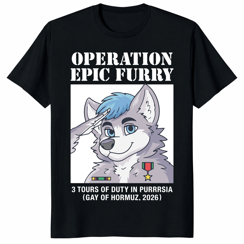 Operation Epic Furry T-Shirt – Funny Meme | Epic Furry Gift | Cuccico