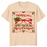 Optometrist Christmas shirt in sand