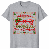 Optometrist Christmas shirt in sport grey