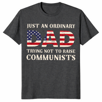 Ordinary Dad shirt dark heather grey