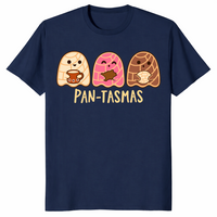 Pantasmas Ghost concha pan dulce Halloween t-shirt in navy