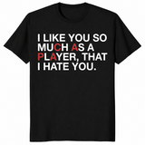 PCA player rivalry shirt in black