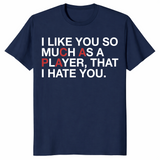 PCA player rivalry shirt in navy