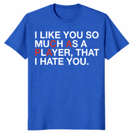 PCA player rivalry shirt in royal blue