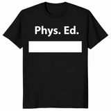 PE class gym shirt in black