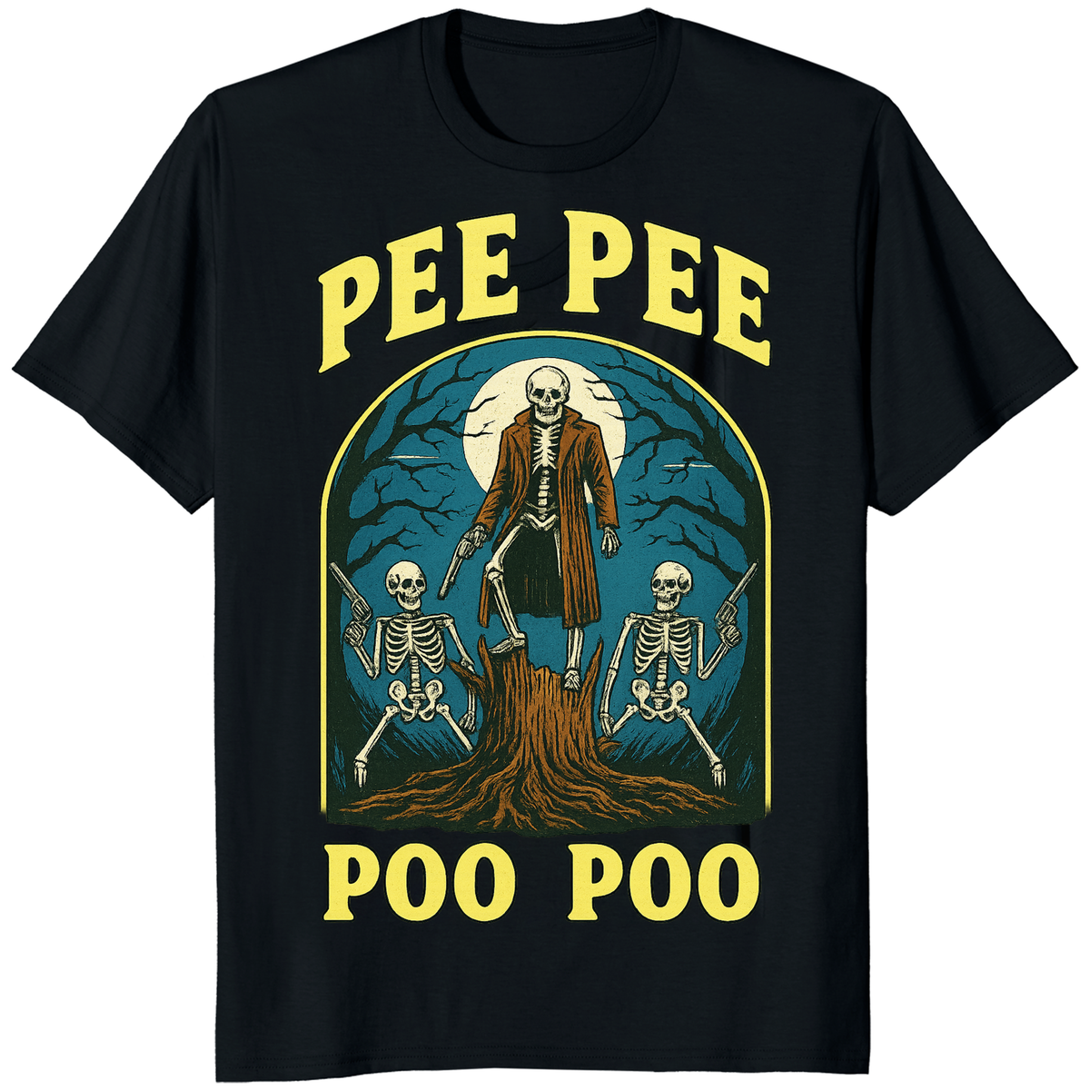 Pee Pee Poo Poo Vintage-Style Cursed Meme Shirt | Weirdcore Gen Z Top – Cuccico | Cuccico Design
