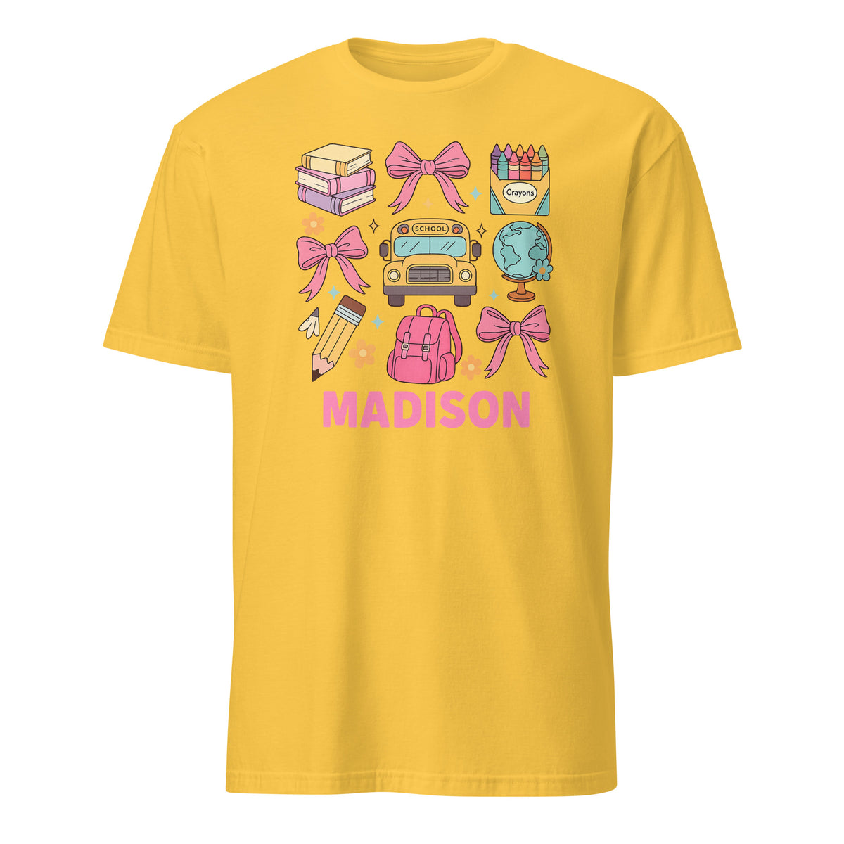 Personalized Back to School Shirt for Girls – First Day Custom Tee | Cuccico | Cuccico Design