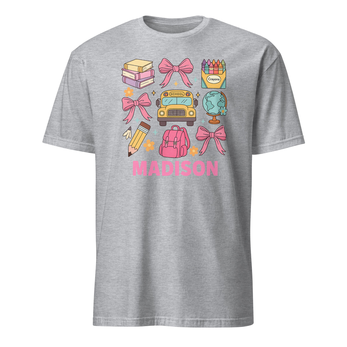 Personalized Back to School Shirt for Girls – First Day Custom Tee | Cuccico | Cuccico Design