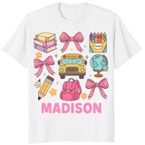 Personalized Back to School Shirt for Girls – First Day Custom Tee | Cuccico | Cuccico Design