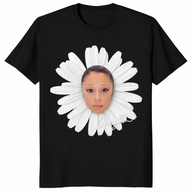 Petal Meme Shirt in black