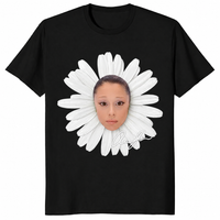 Petal Meme Shirt in black