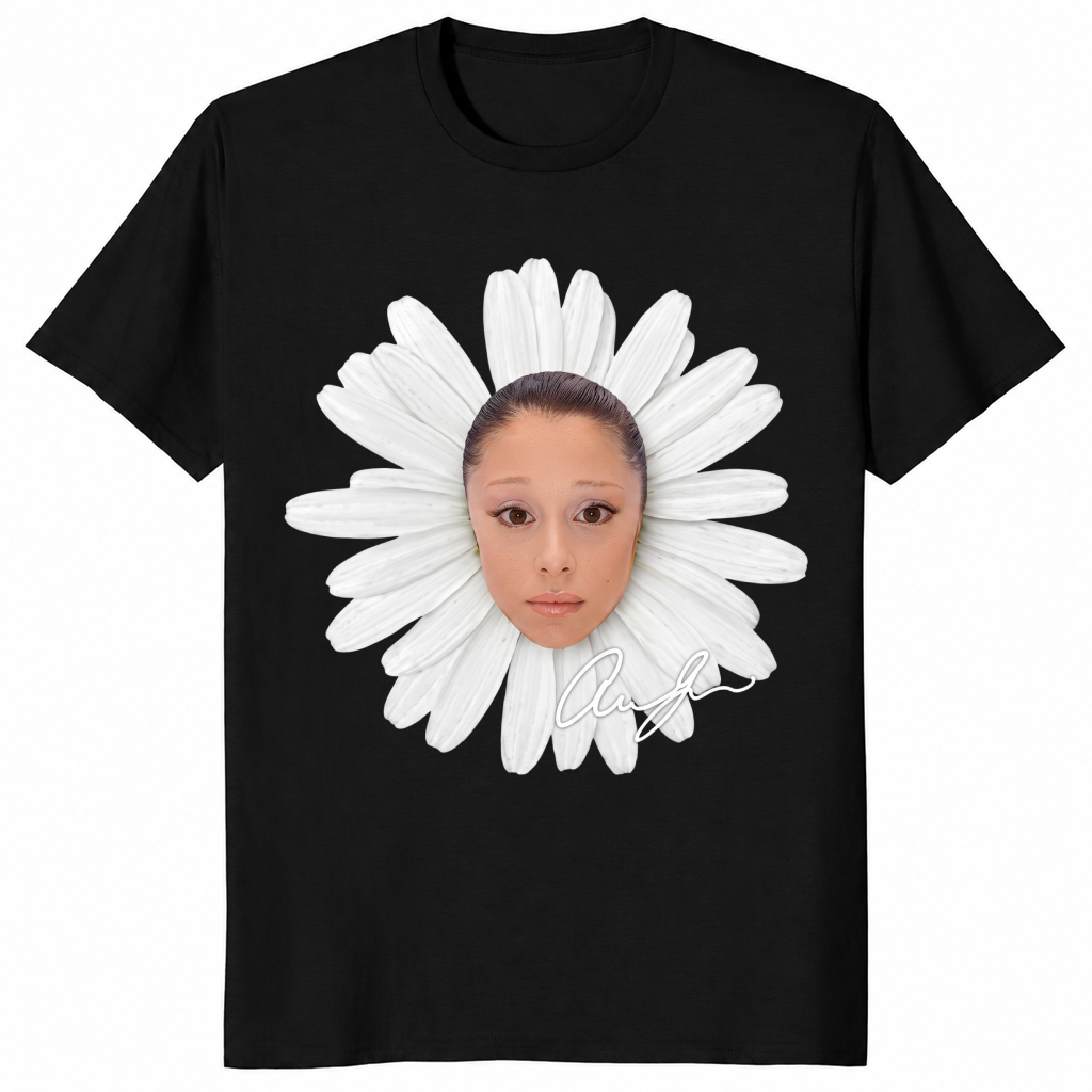 Petal Meme Shirt in black