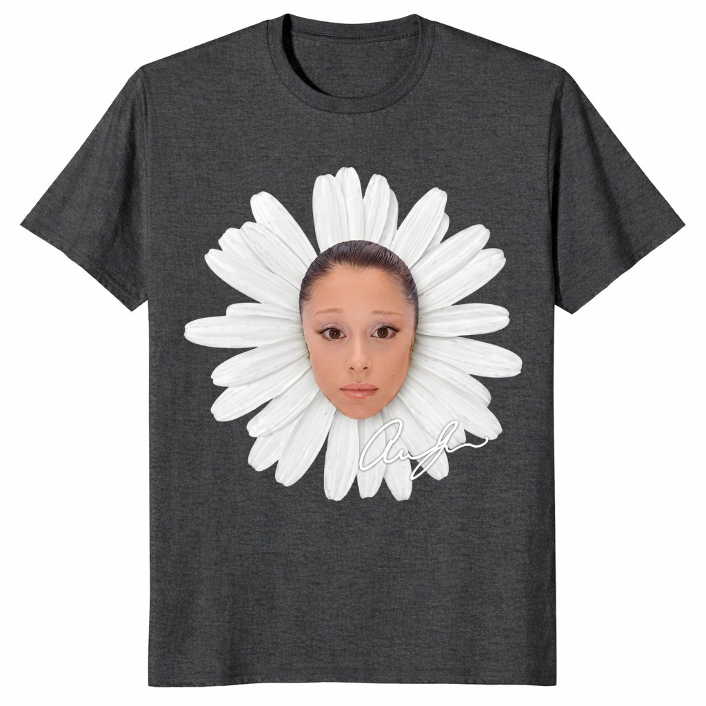 Petal Meme Shirt in dark heather grey