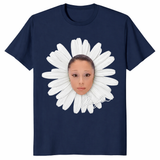 Petal Meme Shirt in navy