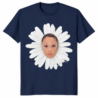 Petal Meme Shirt in navy