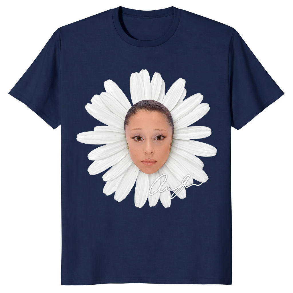 Petal Meme Shirt in navy