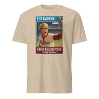 Philly Karen Ball Snatcher Shirt in Sand color with Give Me That Ball design by Cuccico