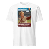 Philly Karen Ball Snatcher Shirt in White with Give Me That Ball design by Cuccico