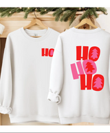 Pink Christmas hoodie featuring cozy Cuccico design