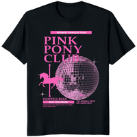 Black Pink Pony Club Chappell Roan kids t-shirt by Cuccico