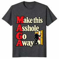 Political satire shirt, bold novelty slogan unisex T-shirt