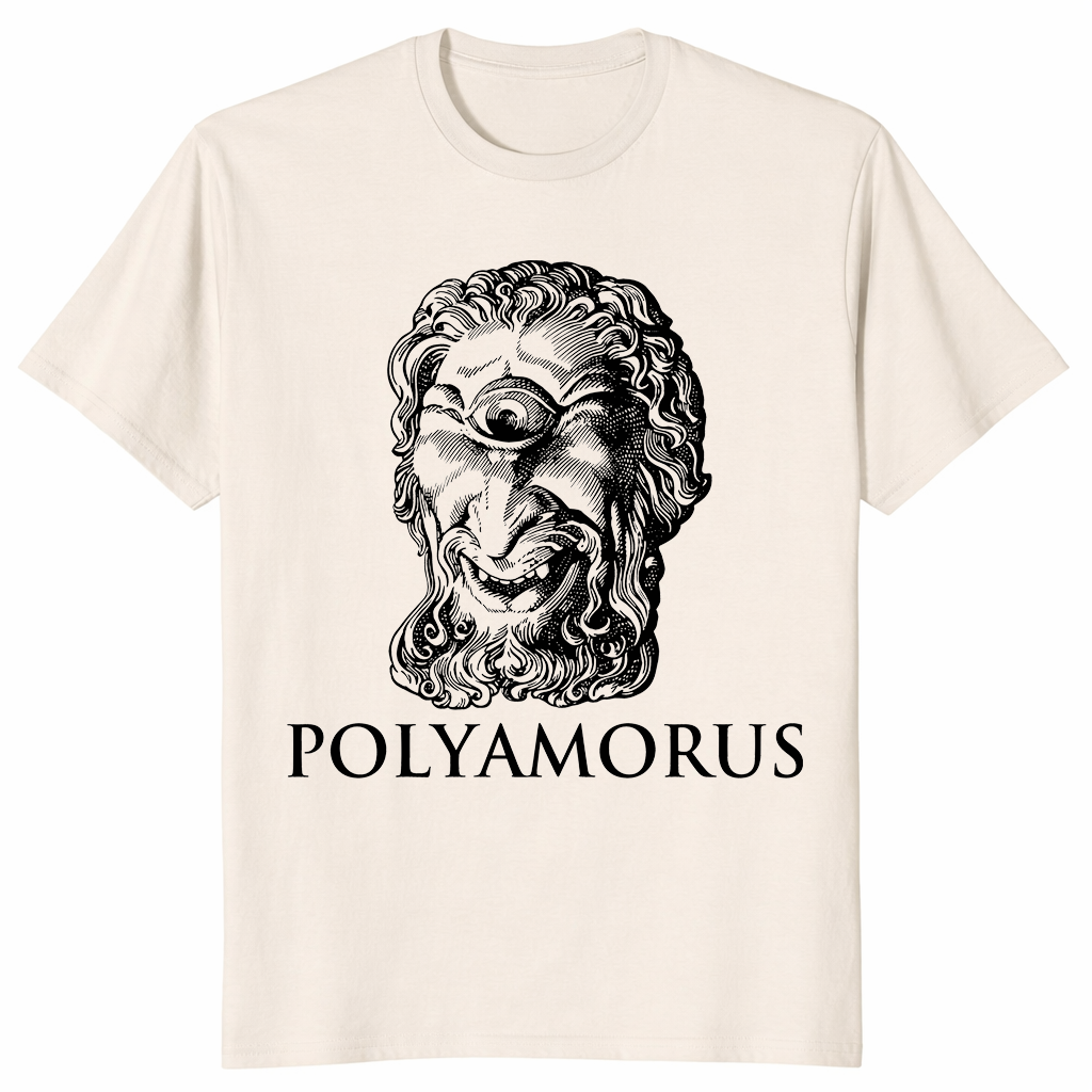 Polyamorous shirt in natural