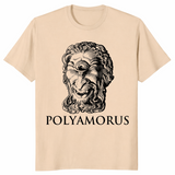 Polyamorous shirt in sand