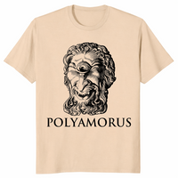 Polyamorous shirt in sand