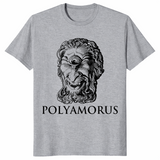 Polyamorous shirt in sport grey