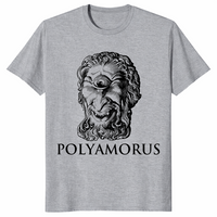 Polyamorous shirt in sport grey