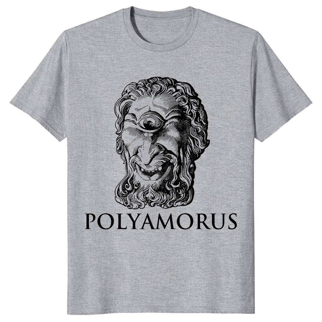 Polyamorous shirt in sport grey