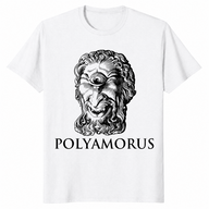 Polyamorous shirt in white