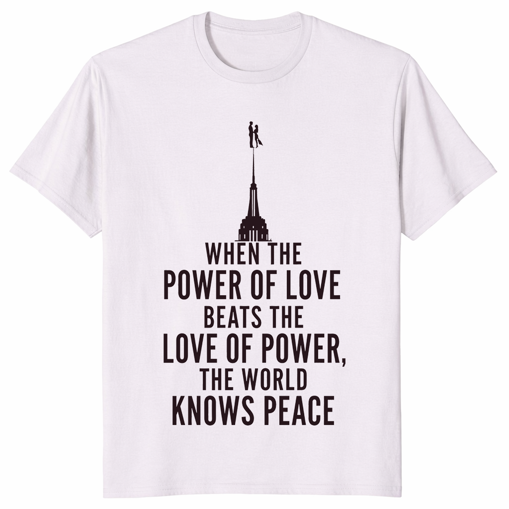 Power Of Love NYC Skyline Ultimate Shirt | Cuccico