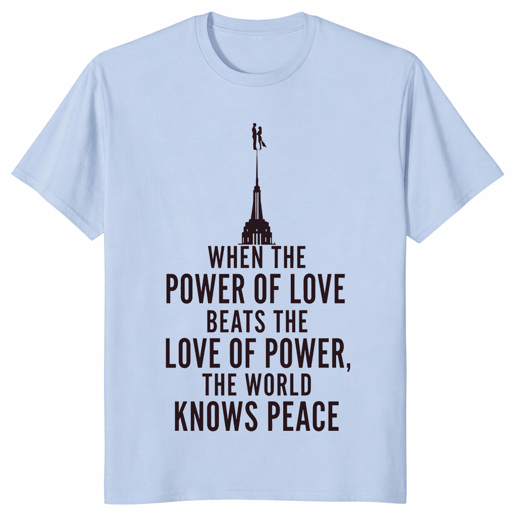 Power Of Love NYC Skyline Ultimate Shirt | Cuccico