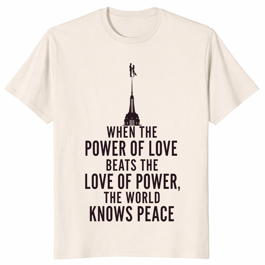 Power Of Love NYC Skyline Ultimate Shirt | Cuccico