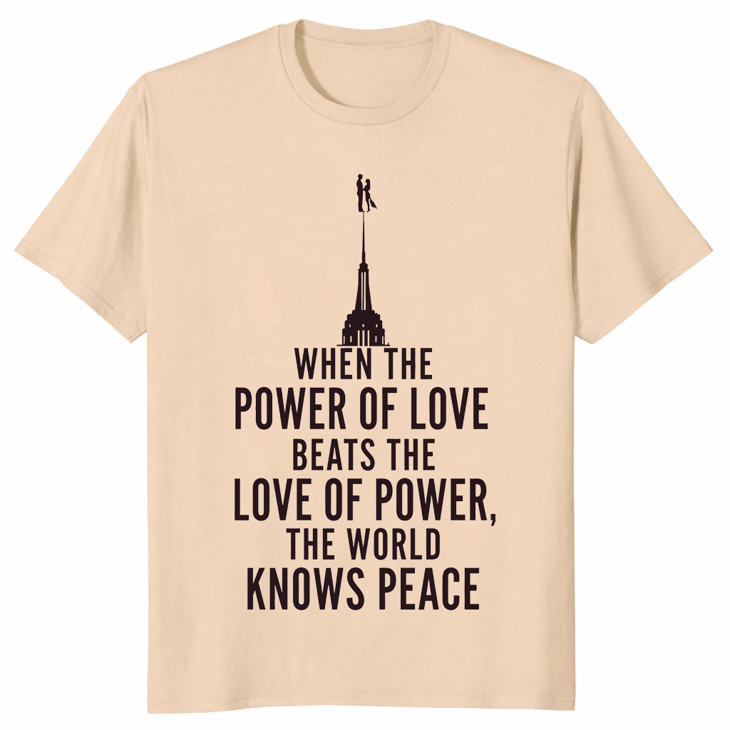 Power Of Love NYC Skyline Ultimate Shirt | Cuccico
