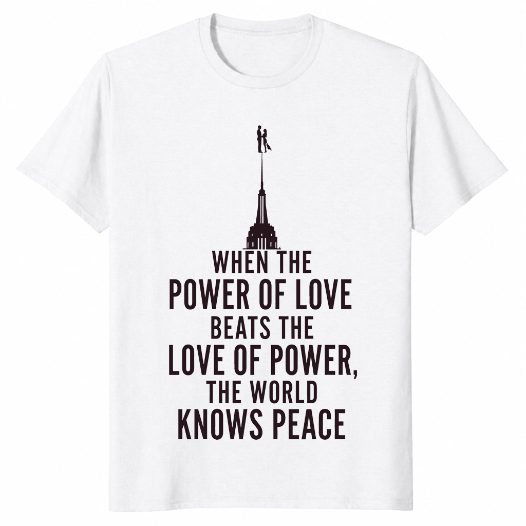 Power Of Love NYC Skyline Ultimate Shirt | Cuccico