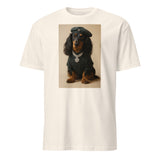 Praça da Alegria August 2025 Sónia’s Dog Print T-Shirt in Natural Off-White by Cuccico