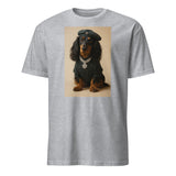 Praça da Alegria August 2025 Sónia’s Dog Print T-Shirt in Sport Grey by Cuccico