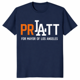 Spencer Pratt Mayor Shirt with bold Los Angeles 2026 campaign design