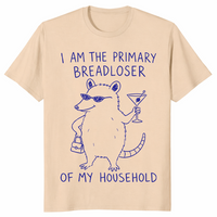Primary Breadloser Possum Funny Household Shirt | Cuccico