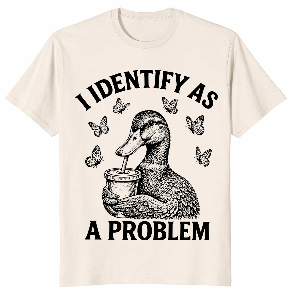 Problem duck shirt in natural